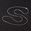 304 Stainless Steel Snake Chain Necklaces NJEW-O096-16-2