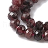 Natural Garnet Beads Strands G-RM241221-N9-3
