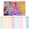 SOFPLATE 150Pcs 10 Colors Spray Painted Iron Ball Chains CH-SP0001-02-1