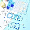 DIY Round Acrylic & ABS Plastic Imitation Pearl Beads Bracelets Jewelry Making Kits DIY-FS0007-41-8