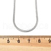 Tarnish Resistant 304 Stainless Steel Snake Chains Necklaces NJEW-O058-25P-2