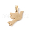 PVD Vacuum Plating 304 Stainless Steel Pendants STAS-G284-17G-2