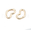 Brass Spring Gate Rings KK-N232-443LG-2