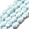 Handmade Porcelain Beads Strands PORC-I028-01O-1