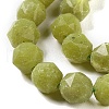 Natural Olive Jade Beads Strands G-NH0021-A17-01-4