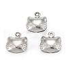 Non-Tarnish 316 Surgical Stainless Steel Charms X-STAS-C026-14P-1