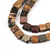 Natural Picasso Jasper/Polychrome Jasper Beads Strands G-N346-05A-03-4