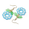 3 Pairs Handmade Seed Beads Dangle Earrings EJEW-MZ00143-5