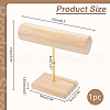 Wood T Bar Bracelet Display Stands AJEW-WH0534-19B-2