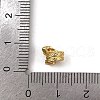 Rack Plating Brass Clear Cubic Zirconia Beads KK-L236-03B-G-3