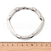 304 Stainless Steel Link Chain Bracelets for Women Men BJEW-R018-05P-5