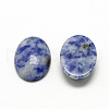 Natural Blue Spot Cabochons G-R415-8x10-45-2