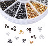 Brass Crimp Beads KK-YW0001-17-2