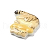 Opaque Resin Cabochons CRES-I041-01D-2