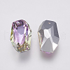 K9 Glass Rhinestone Pendants GLAA-K034-C01-2
