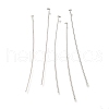 Brass Flat Head Pins KK-H502-01G-S-1