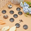 Gorgecraft 10 Sets Zinc Alloy Buttons BUTT-GF0001-20-4