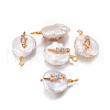 Natural Cultured Freshwater Pearl Pendants PEAR-E013-38-2