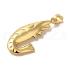 Rack Plating Brass Pendants KK-L220-023G-2