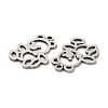 Non-Tarnish 201 Stainless Steel Pendants STAS-E200-02P-2