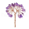 Natural Amethyst Chips Tree Decorations PW-WG48902-01-1