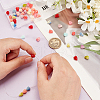 AHADERMAKER 54Pcs 9 Colors Epoxy Resin Beads RESI-GA0001-27-3