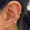 3Pcs Alloy Cuff Earrings Set for Women WG4401A-02-1