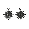 Ion Plating(IP) 304 Stainless Steel Pendants STAS-P322-09B-1