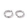 Tarnish Resistant 304 Stainless Steel Jump Rings STAS-F191-12P-B-3