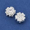 Rack Plating Brass Micro Pave Cubic Zirconia Beads KK-F879-05S-2