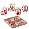 Christmas Wooden Ornaments Set JX056A-1