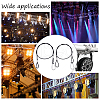 Unicraftale 8Pcs 2 Style 304 Stainless Steel Stage Lights Safety Cable FIND-UN0001-48-6