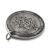 304 Stainless Steel Pendants STAS-V008-22AS-01-2