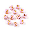 Plating Acrylic Beads OACR-N140-01D-D-1
