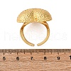 Brass Micro Pave Cubic Zirconia Adjustable Open Cuff Rings for Women RJEW-A072-02G-5