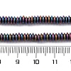 Electroplated Non-magnetic Hematite Beads Strands G-P571-B01-01-5