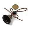 Halloween Iron Bell Hanging Ornaments HJEW-JM02428-3