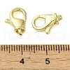Brass Lobster Claw Clasps KK-B089-30G-3