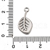 304 Stainless Steel Pendants STAS-Q362-08A-P-3