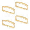 Brass Loop Keepers KK-WH0083-09C-G-1