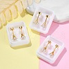 Star Glass Ear Fake Plugs EJEW-H105-23G-C-2