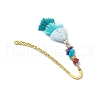 Alloy Hook Bookmarks AJEW-JK00367-01-4