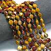 Natural Mookaite Beads Strands G-C116-A05-02-1