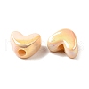 UV Plating Opaque Acrylic Beads MACR-F083-12D-2