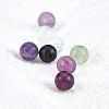 Olycraft 200Pcs Natural Fluorite Beads Strands G-OC0002-69A-4