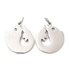 Non-Tarnish 304 Stainless Steel Pendants STAS-Z042-17P-1