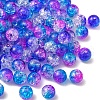 50G Transparent Crackle Acrylic Beads CACR-YW0001-01D-2