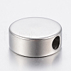 Tarnish Resistant 304 Stainless Steel European Beads STAS-F150-003P-2