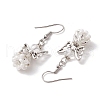Angel Handmade Glass Seed Beads Dangle Earrings for Women EJEW-MZ00394-06-4