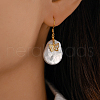 925 Sterling Silver Butterfly Dangle Earrings NW5585-1